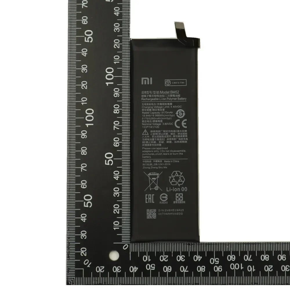 5250 мАч BM52 для Xiaomi Mi Note 10 Lite 10Lite/Mi Pro 10Pro/CC9pro CC9 Phone Bateria + наборы инструментов