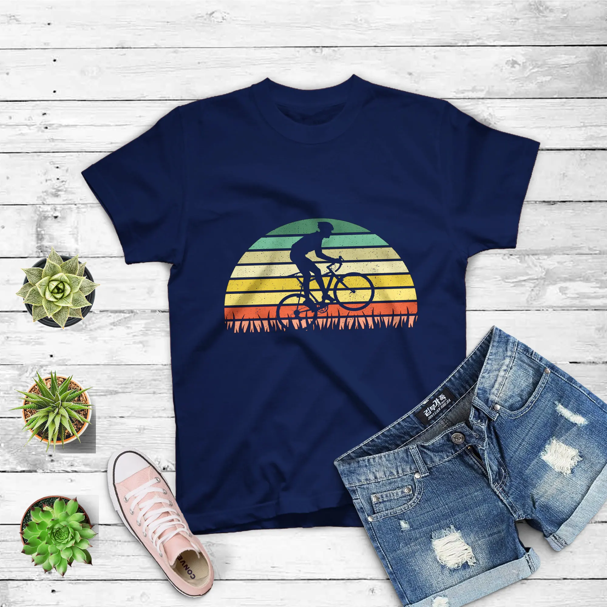 Винтажные футболки для горного велосипеда