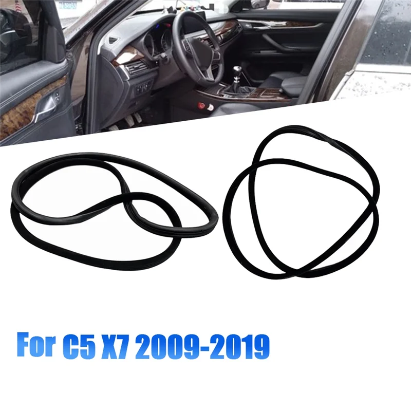 Уплотнитель передней двери с бархатом 9025E5 9025E6 9025E7 для Citroen C5 X7 2009-2019 полоса рамы