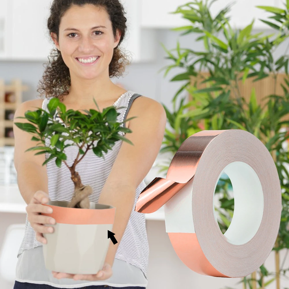 Лента Из Медной Фольги С Проводящей Защитной Лентой Одностороннее Зеркальное