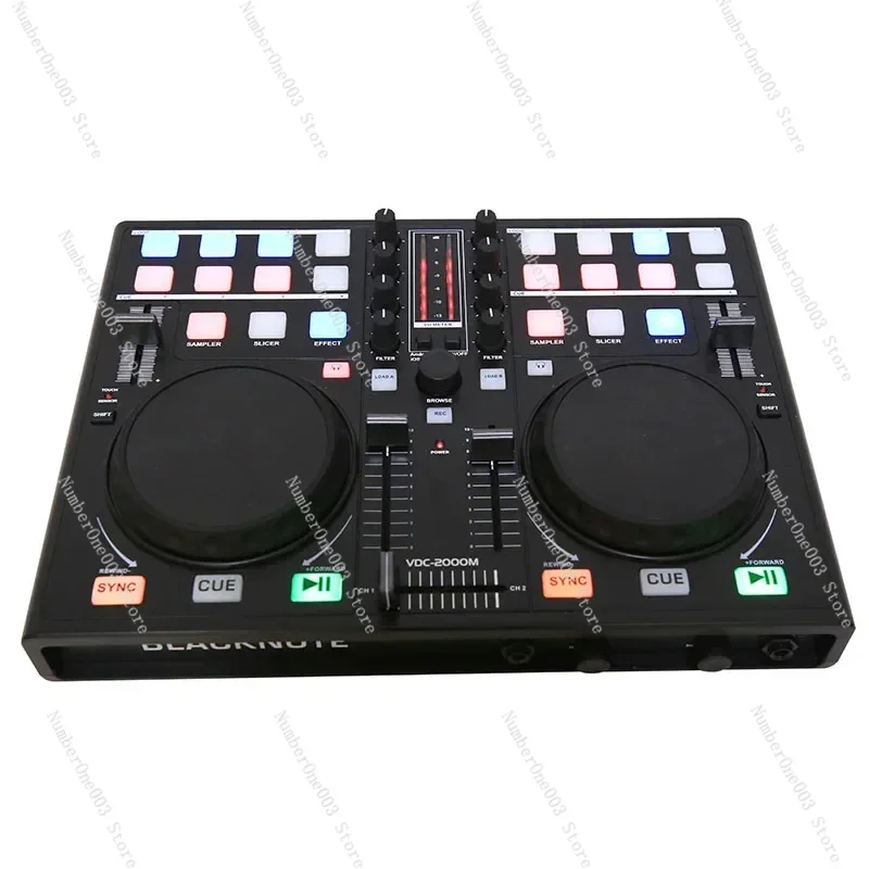 Мобильный DJ-плеер DJ-контроллер MIDI-контроллер компьютерный проигрыватель