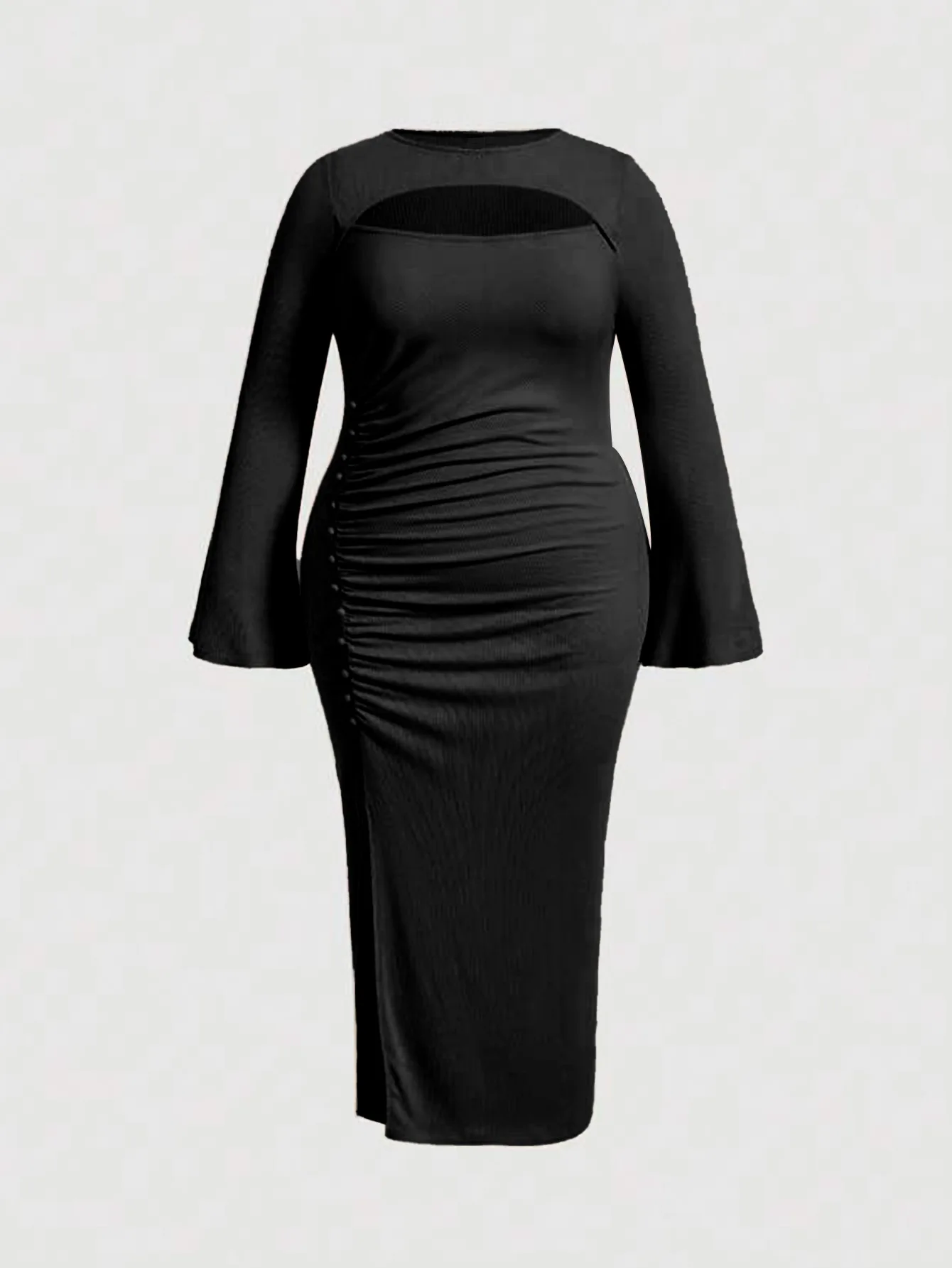 Рисунок 5 - Женское облегающее платье с запахом на бедрах