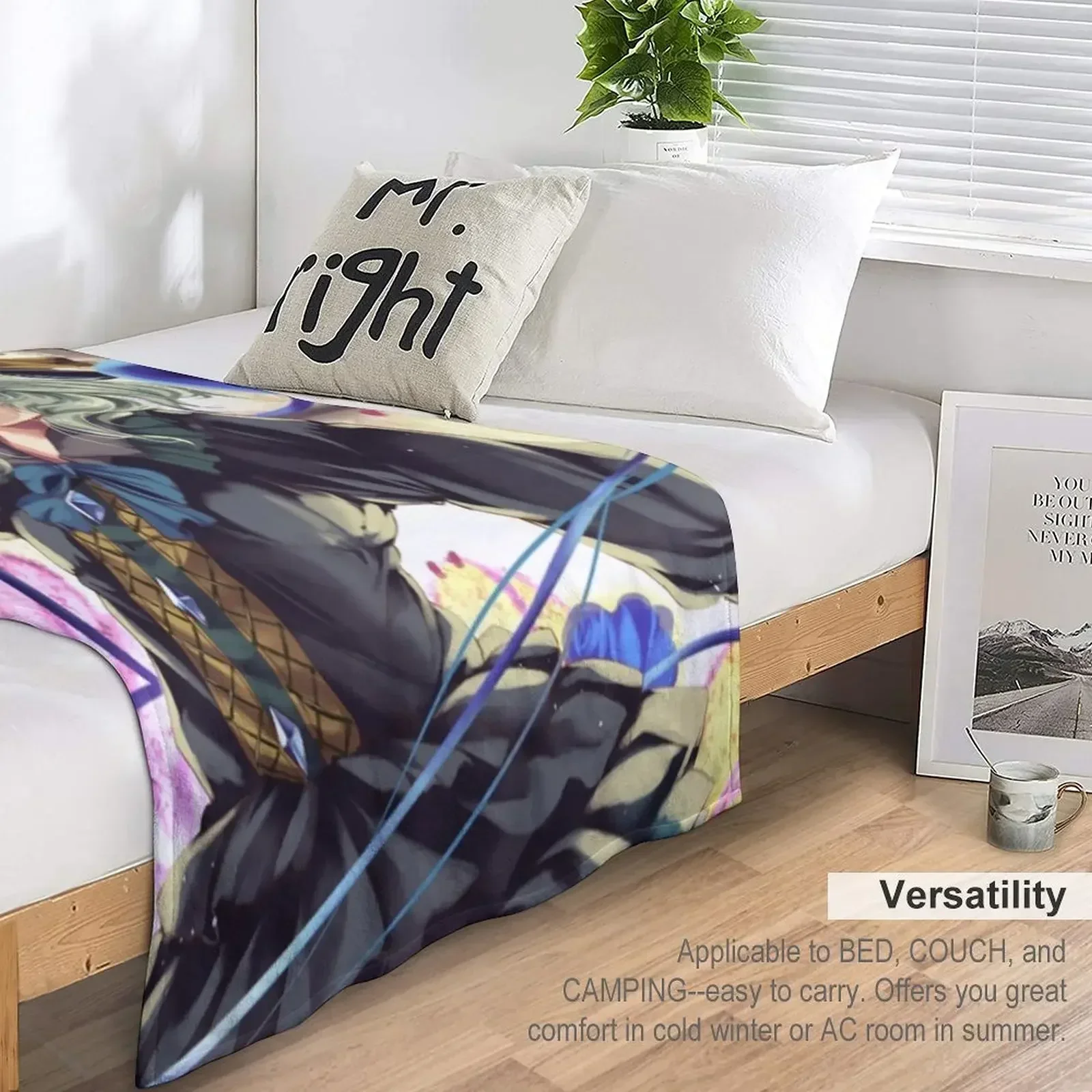 Одеяло Komeiji Koishi тяжелые плюшевые летние постельные принадлежности одеяла