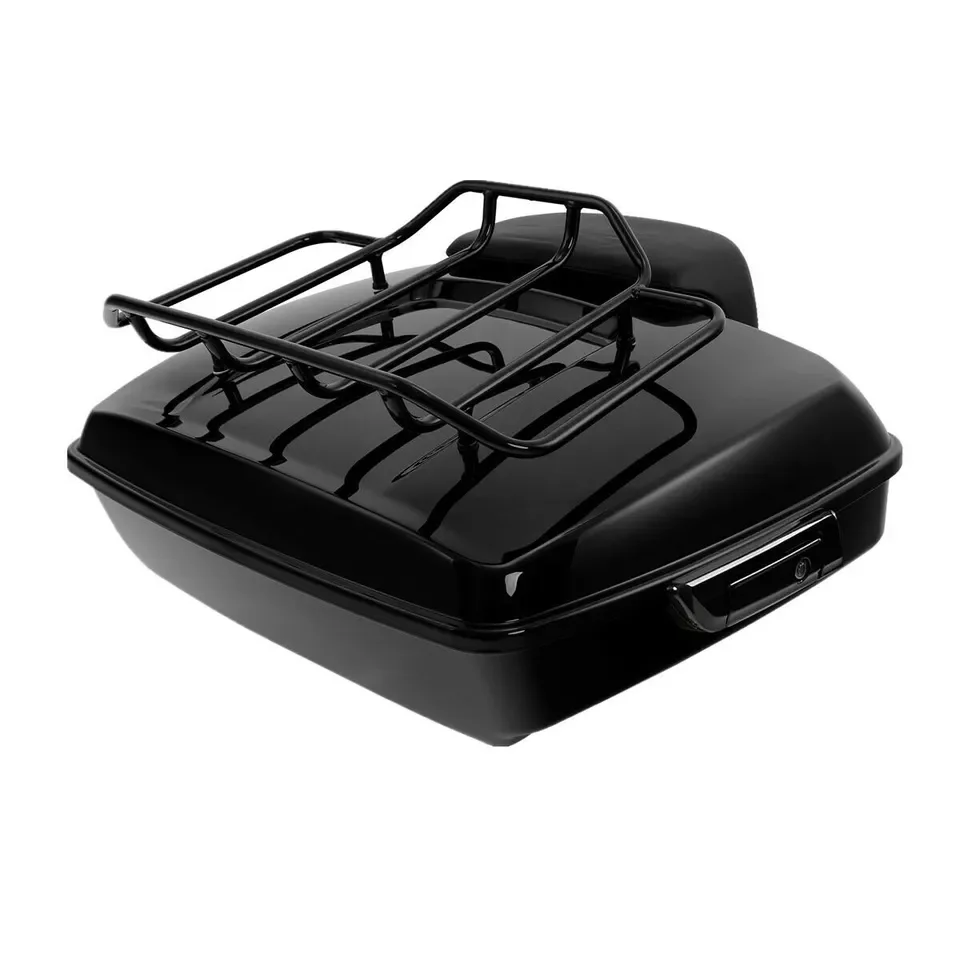 Нарезанный багажник и стойка для спинки бритвы Harley Touring Street Electra Road Glide King 2014-2024