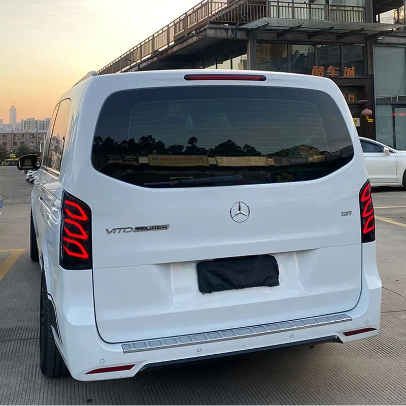 Автомобильный светодиодный задний фонарь для Mercedes Benz W447 V Class Vito 2016-2021 Задний