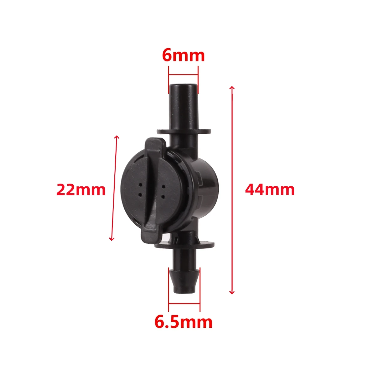 

6 мм 7,5 мм штекерный 4/7 мм шланговый зазубренный сферический противокапельный прибор садовый микроирригационный наконечник соединитель клапан предотвращения утечки 10 шт.