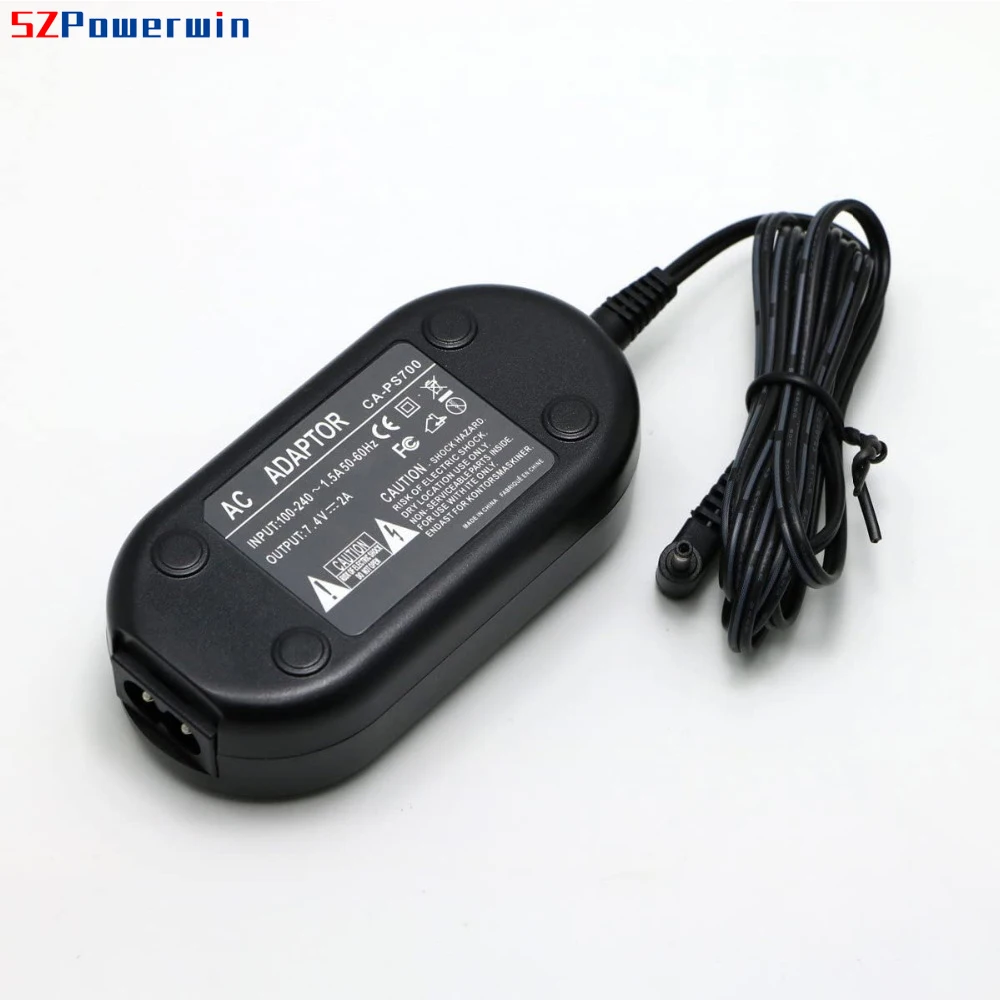 

Powerwin ACK-E17 Camera Adapter with DR-E17 Coupler Dummy Battery for Canon EOS M6 M3 M5 7.4V 2A Power Supply