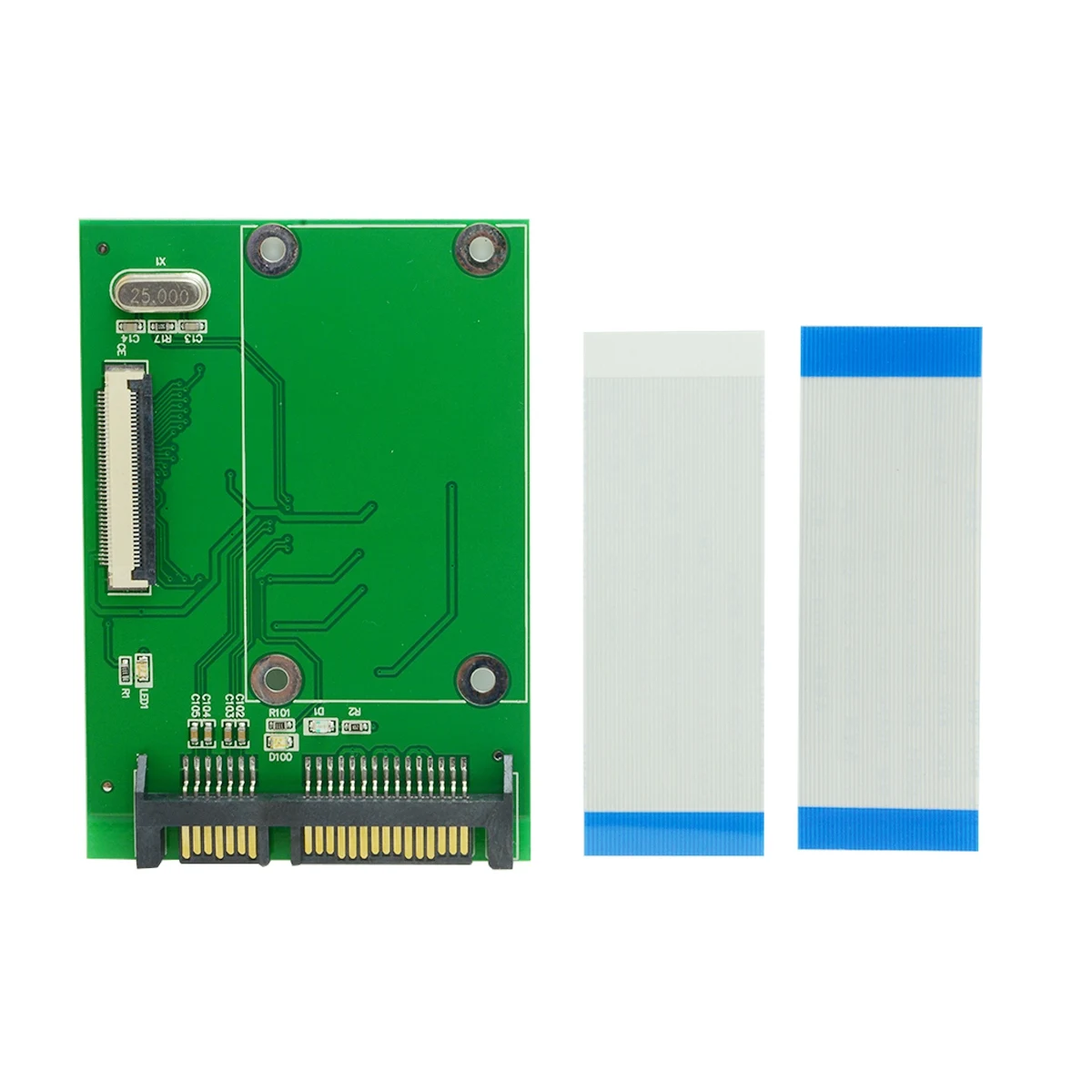 

1.8 inch 40Pin ZIF/ SSD HDD Hard Disk Drive to 7+15 22 Pin SATA Adapter Converter Board