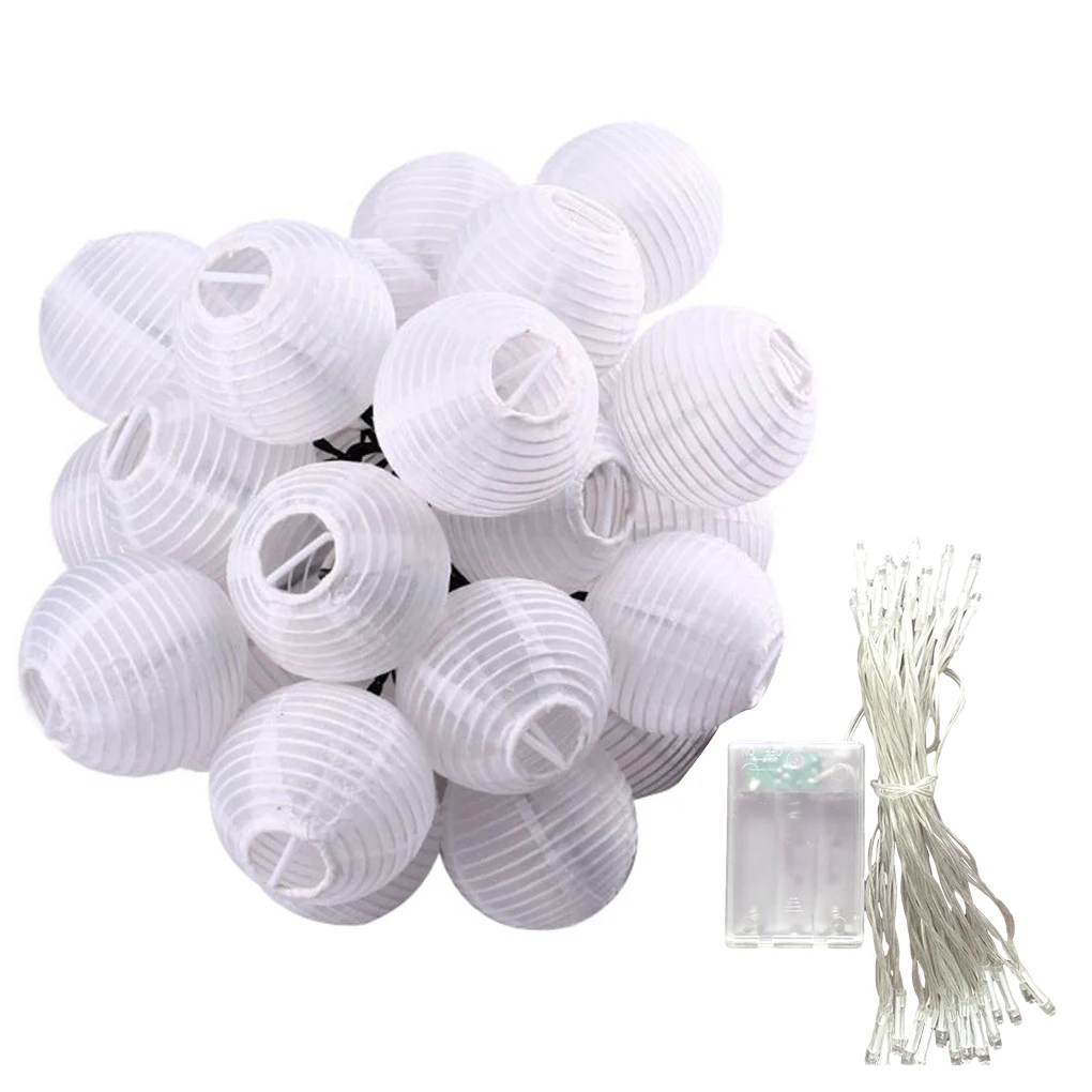 

Outdoor Lantern Ball Solar Led String Chain Light 20 LED Patio Party Wedding Solar Globe Garland Outdoor Party Decoration Lamp