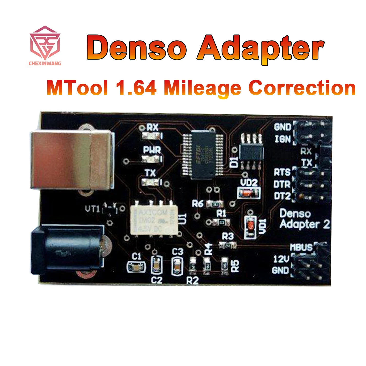 Адаптеры Denso для MTool 1,64 коррекция пробега S-Tool 1,64 адаптер Denso