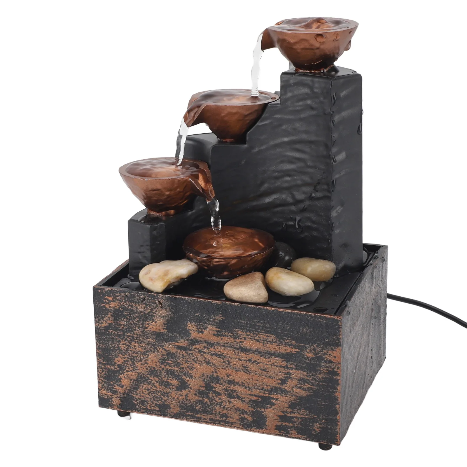 USB настольный фонтан для воды богатство привлечение фэн-шуй украшения проточных