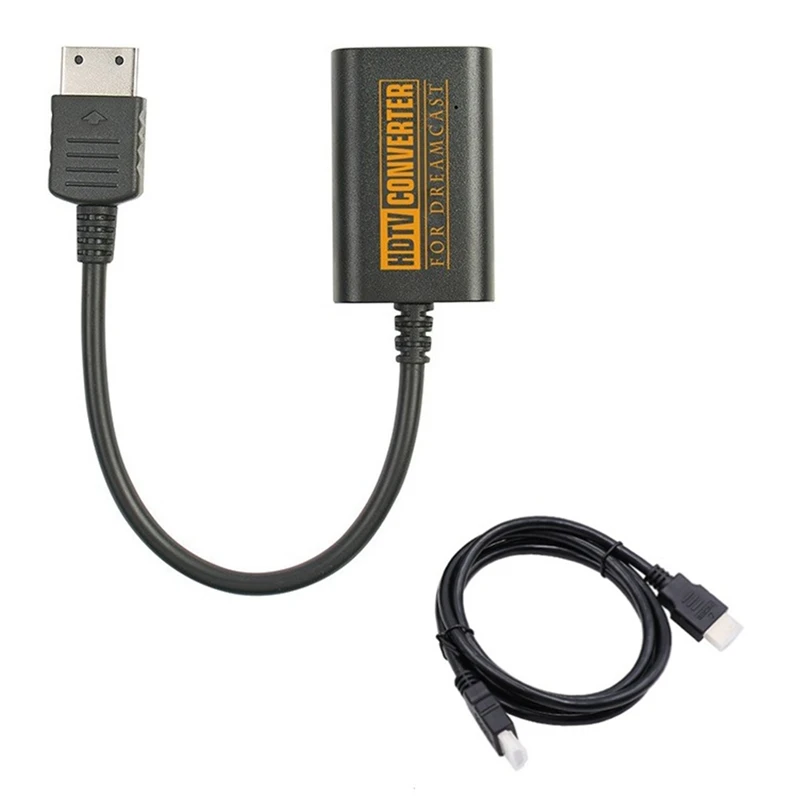 

HDMI-Compatible Converter Adapter For Sega Dreamcast Consoles HDMI-Compatible/HD-Link Cable For Dreamcast 480I,480P,576I