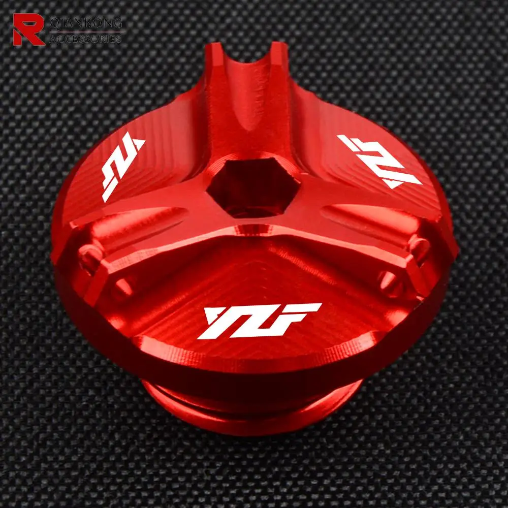 

M28*3.0 Motorcycles FOR Yamaha YZF R3 R25 R6 R1 R125 250 2013-2021 2022 2023 Engine Oil Filler Plug Fuel Tank Screw Cap YZFR6