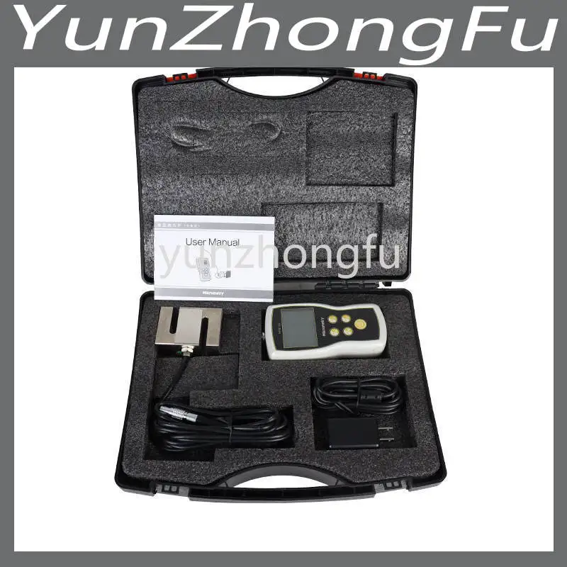 

Датчик силы 20KN, цифровой толкательный измерительный прибор с разделенным динамометром Kgf Lbf KN для испытания на разрыв, Испытание силы устано...