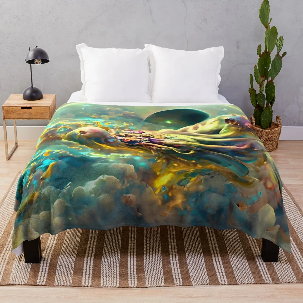 

Космическое существо III, большое одеяло