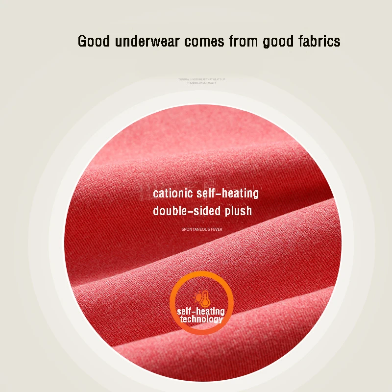 Women's Winter Thermal Underwear Plus Velvet Self-heating Thermo Lingerie Seamless Ladies Slim Warm Blouse Men's Long Johns Suit