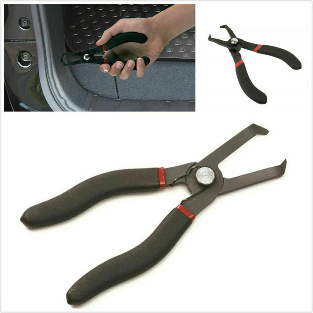 

Fastener Push Pin Pliers Panel Clip Plastic Poly Rivet W/Center Pin Push Pin Pliers Removal Brand New Ca Parts