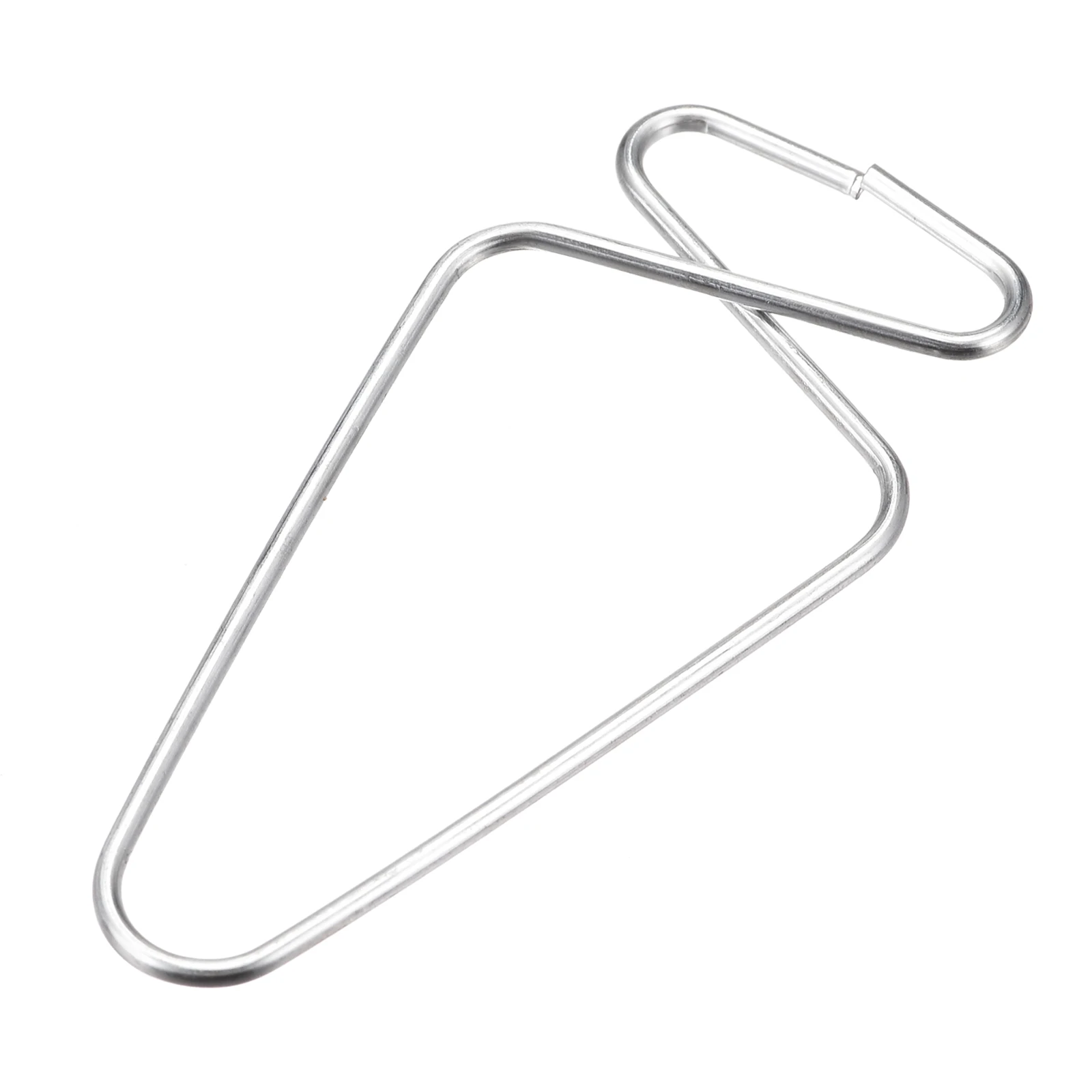 

uxcell Ceiling Hooks Clips Stainless Steel Hangers 2.4 x 1.3 x 0.6 Inch for Home Office Classroom (Silver Finish, 20 Pcs)