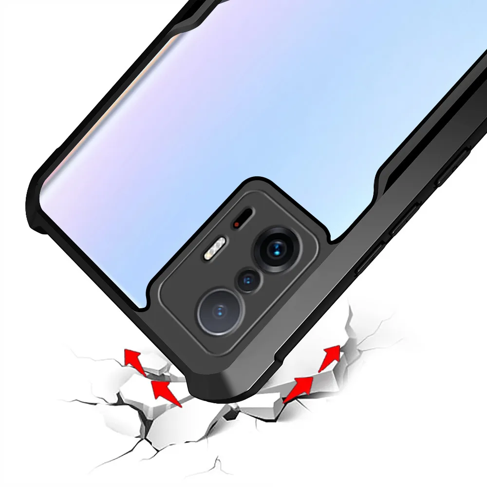 for infinix note 10 pro case acrylic clear protection cover hot 11 11s hot10 lite play note10 10s 10pro camera shockproof coque free global shipping