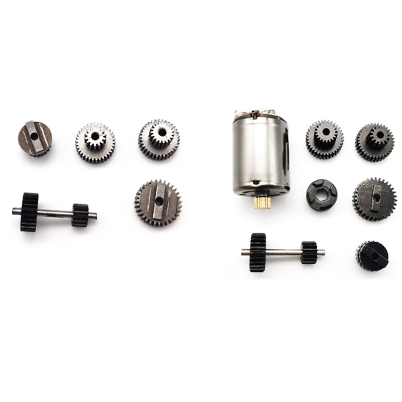 

1 Set Metal Gears With 370 Motor For WPL Speed Change Gear Box For B1 B24 B16 B36 C24 1/16 4WD 6WD Rc Car