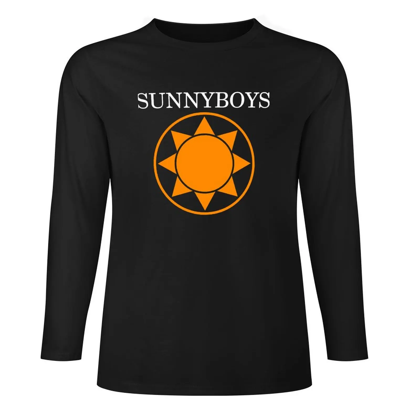 SUNNYBOYS Essential длинная футболка аниме черные футболки топы винтажная одежда мужская