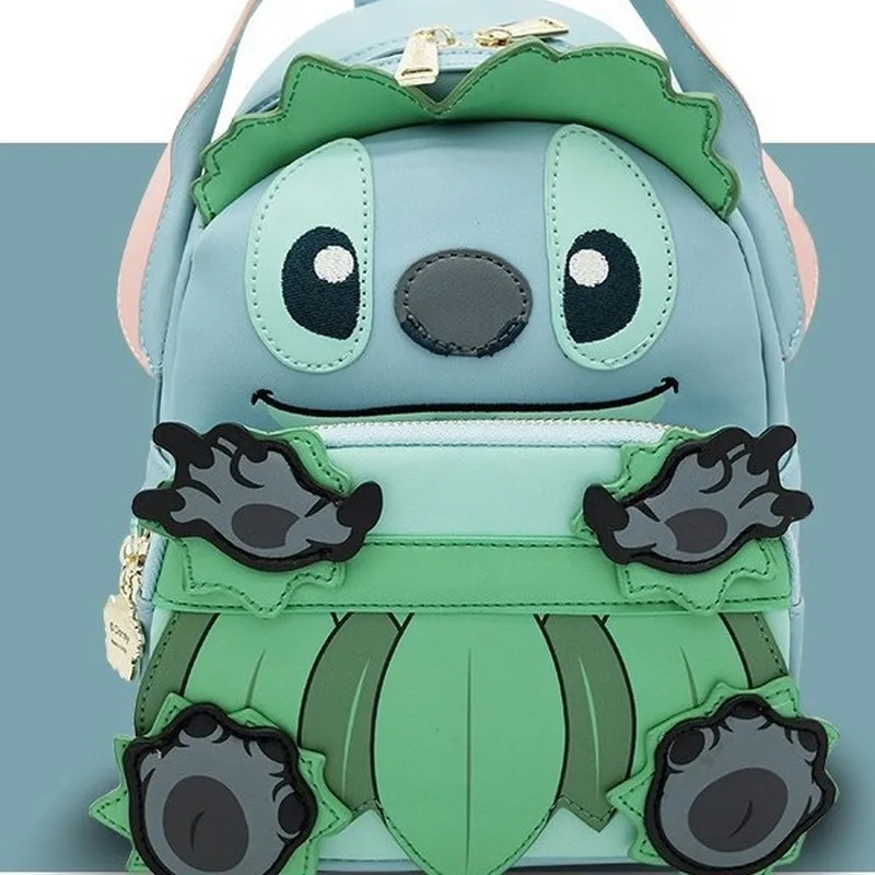 Loungefly Disney 8-й стиль Stitch Series Story Мини-рюкзак Story-кошелек Рюкзак-мессенджер Большая