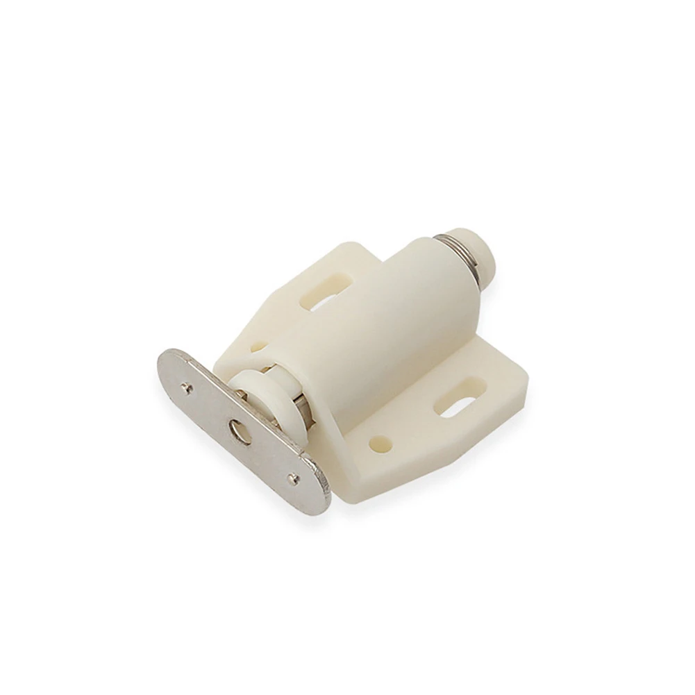 

4pcs 34x12mm Single Magnetic Pressure Push To Open Touch Latch Cabinet Door Rebound Single Touch Magnetic Round Iron Sheet