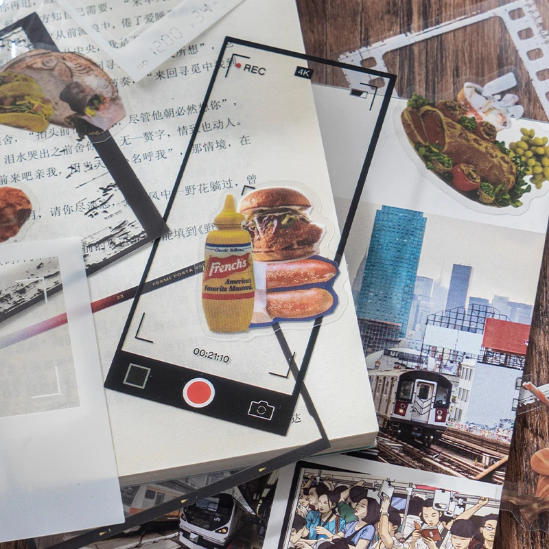 45 шт./упак. фоторамка и наклейки для вещей эстетическое Скрапбукинг фотоальбом