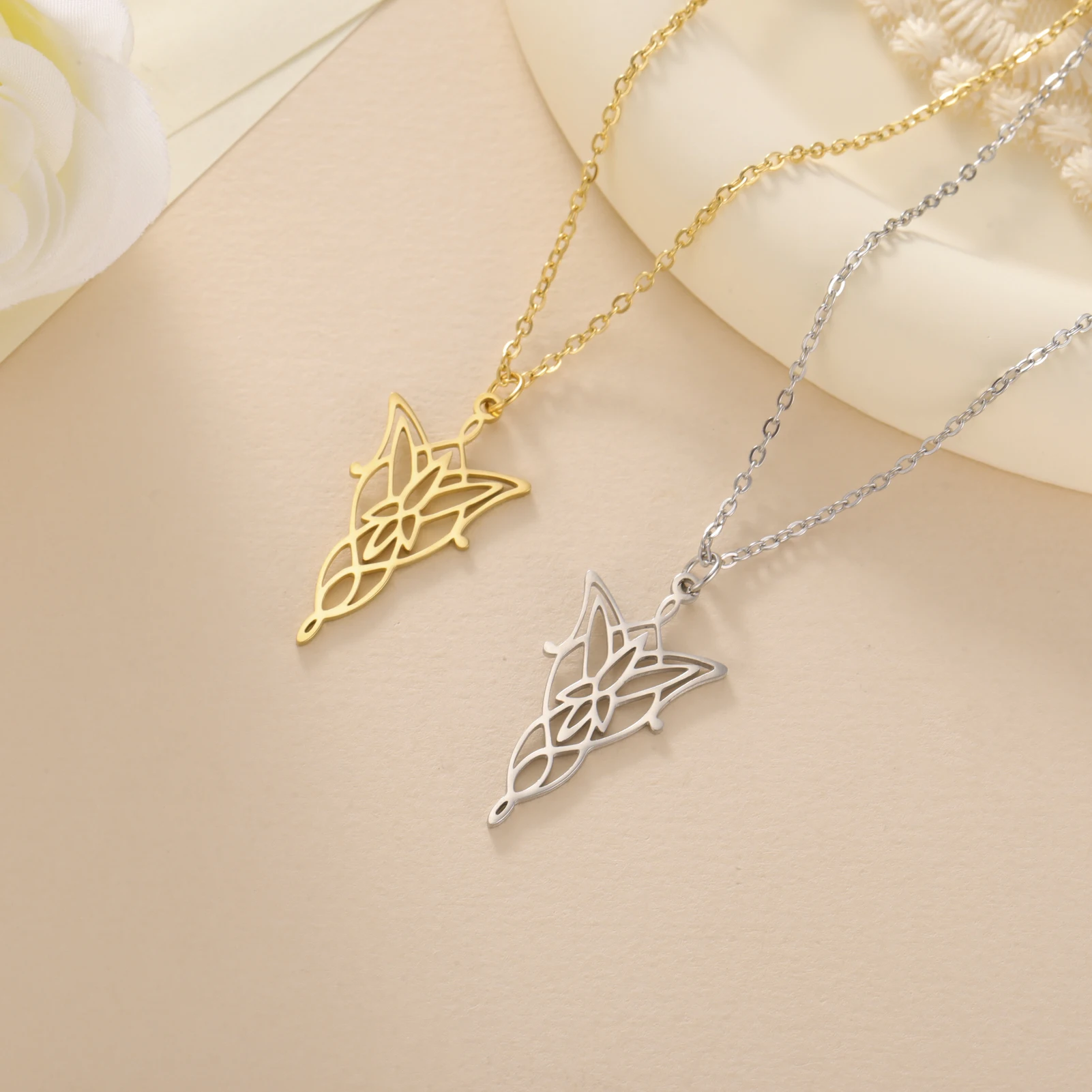 Ожерелье с подвеской Властелин Колец из нержавеющей стали