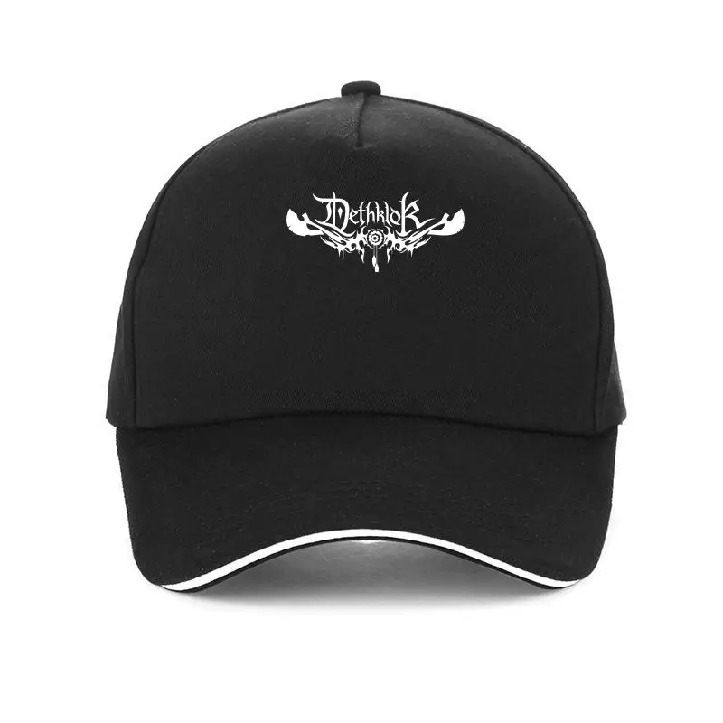 

Dethklok-gorra de béisbol con Logo de banda de Metal para hombre, gorra de béisbol de color negro, Unisex, tallas S a 3XL