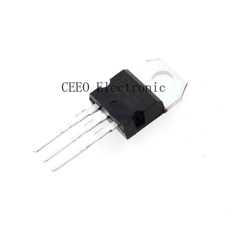

20PCS L7805CV 1.2A Three Terminal Regulator TO-220 5V Linear Regulator (LDO) Transistor