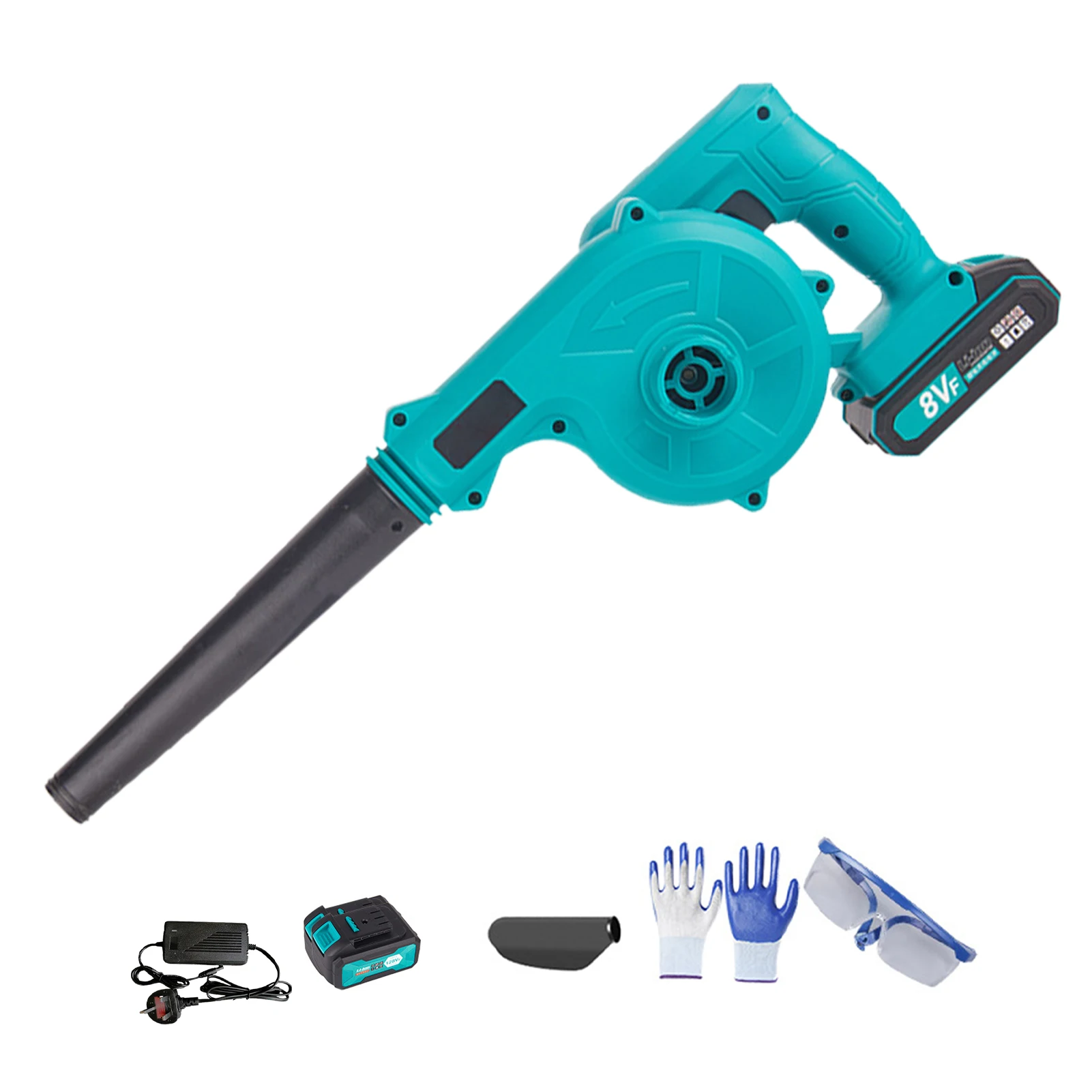 

Leaf Blower 48VF Copper Leaf Dust Blower With Antiskid Grip Air Blower Greenworks Air Sweeper Lithium Battery Operated Vacuum