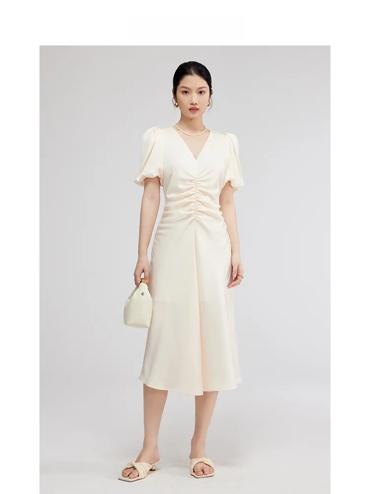 Mandyzhang импортированное тяжелое уксусное кислотное французское плиссированное