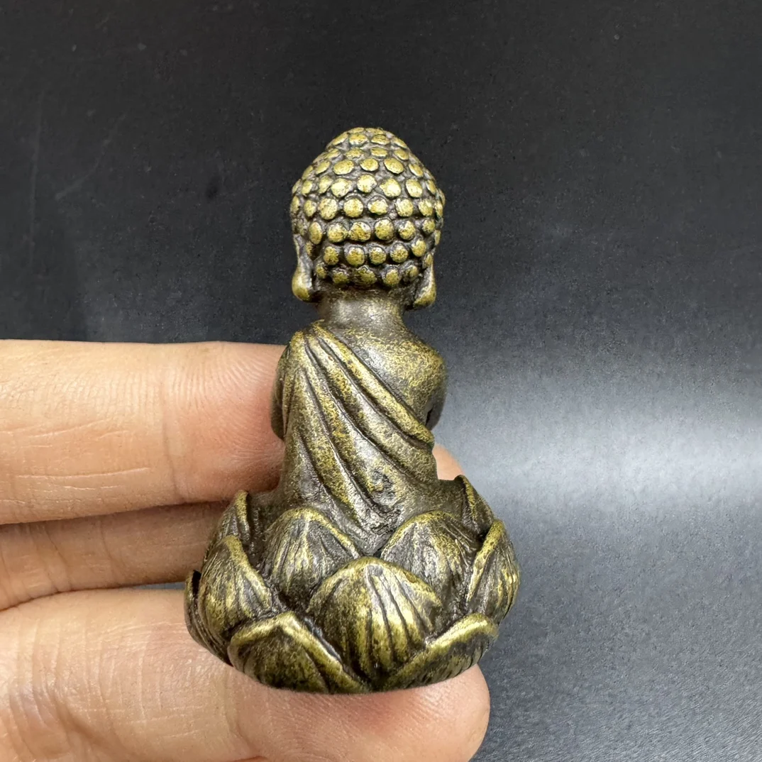 Китайский чистый медный лотос маленькое украшение для самостоятельного