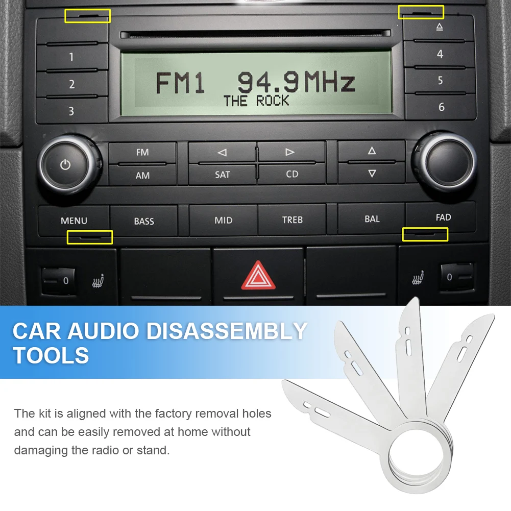 4 шт. автомобильные ключи для снятия аудио