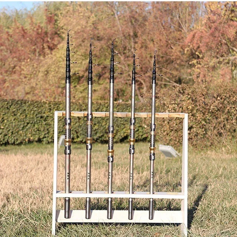 Супержесткое телескопическое спиннинговое удилище 1 8-3 6 м ультра-быстрое длинное