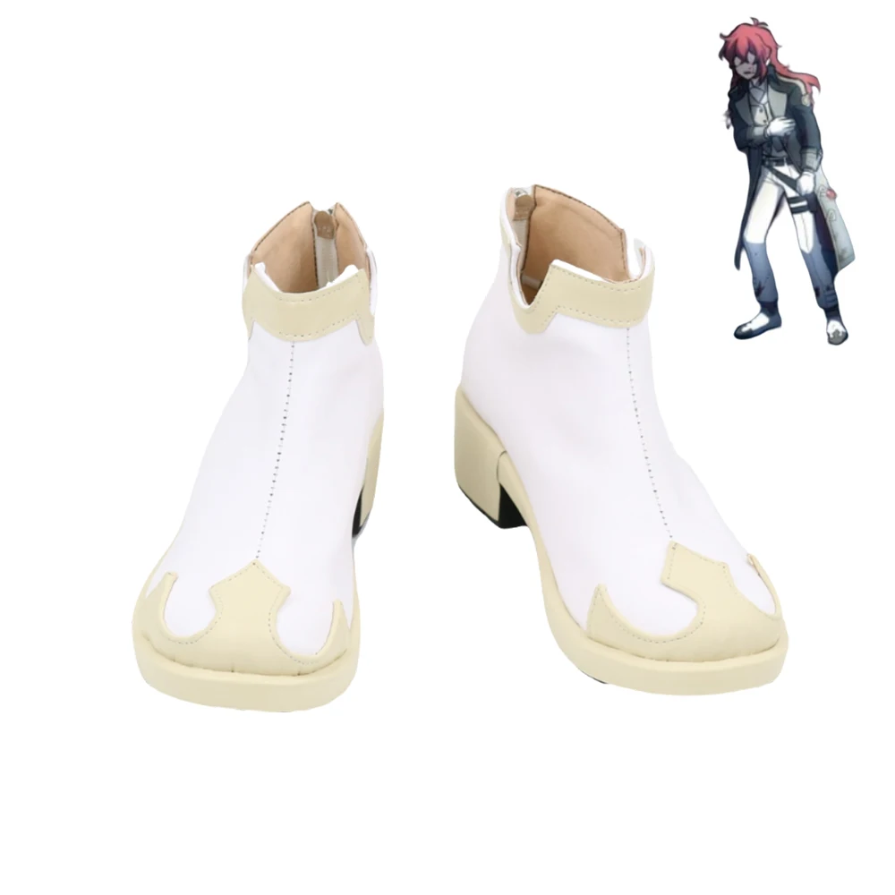 

Genshin Impact Diluc Shoes Cosplay Boots White Ver.