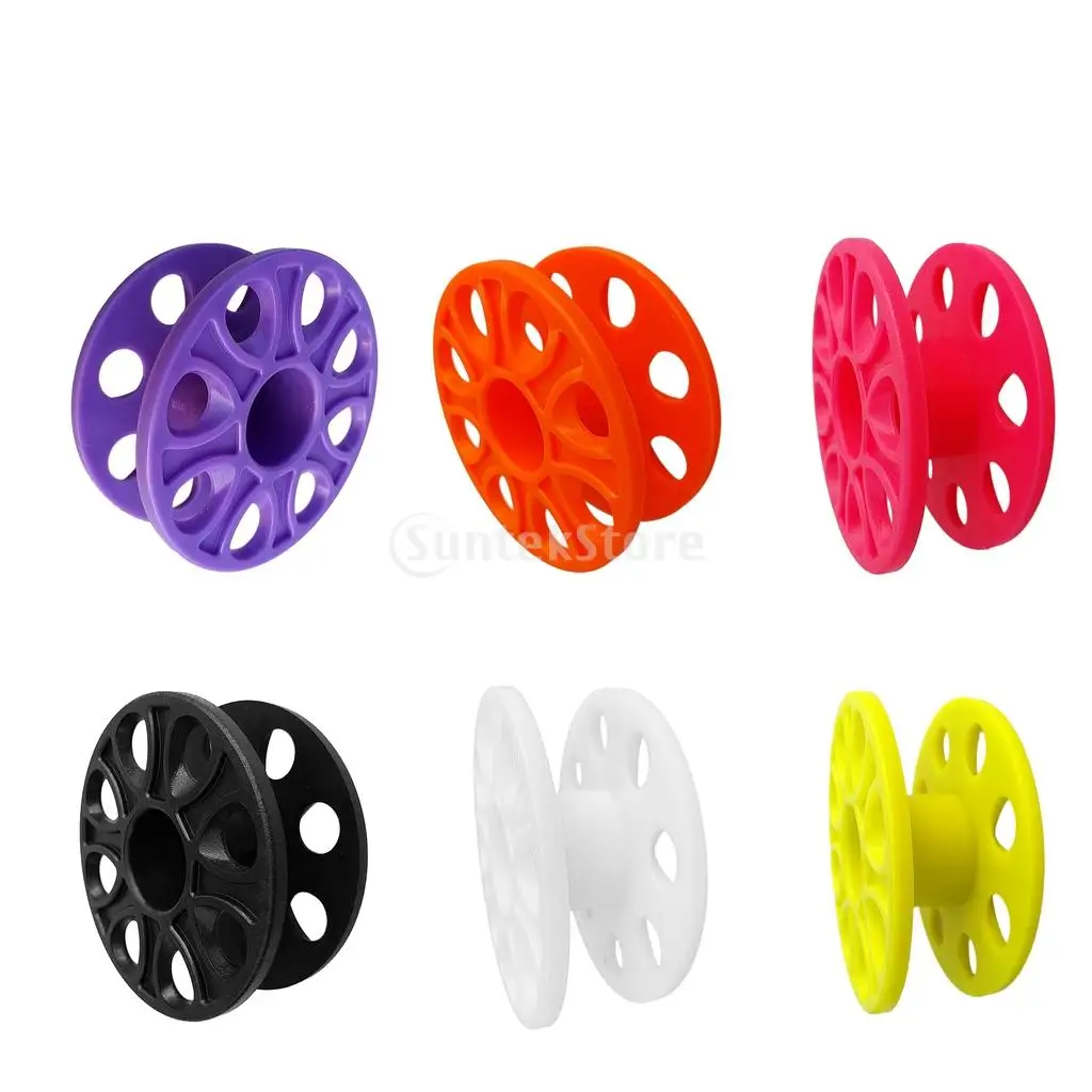 

Perfeclan Plastic Compact Scuba Diving Finger Guide Line Dive Reel Spool