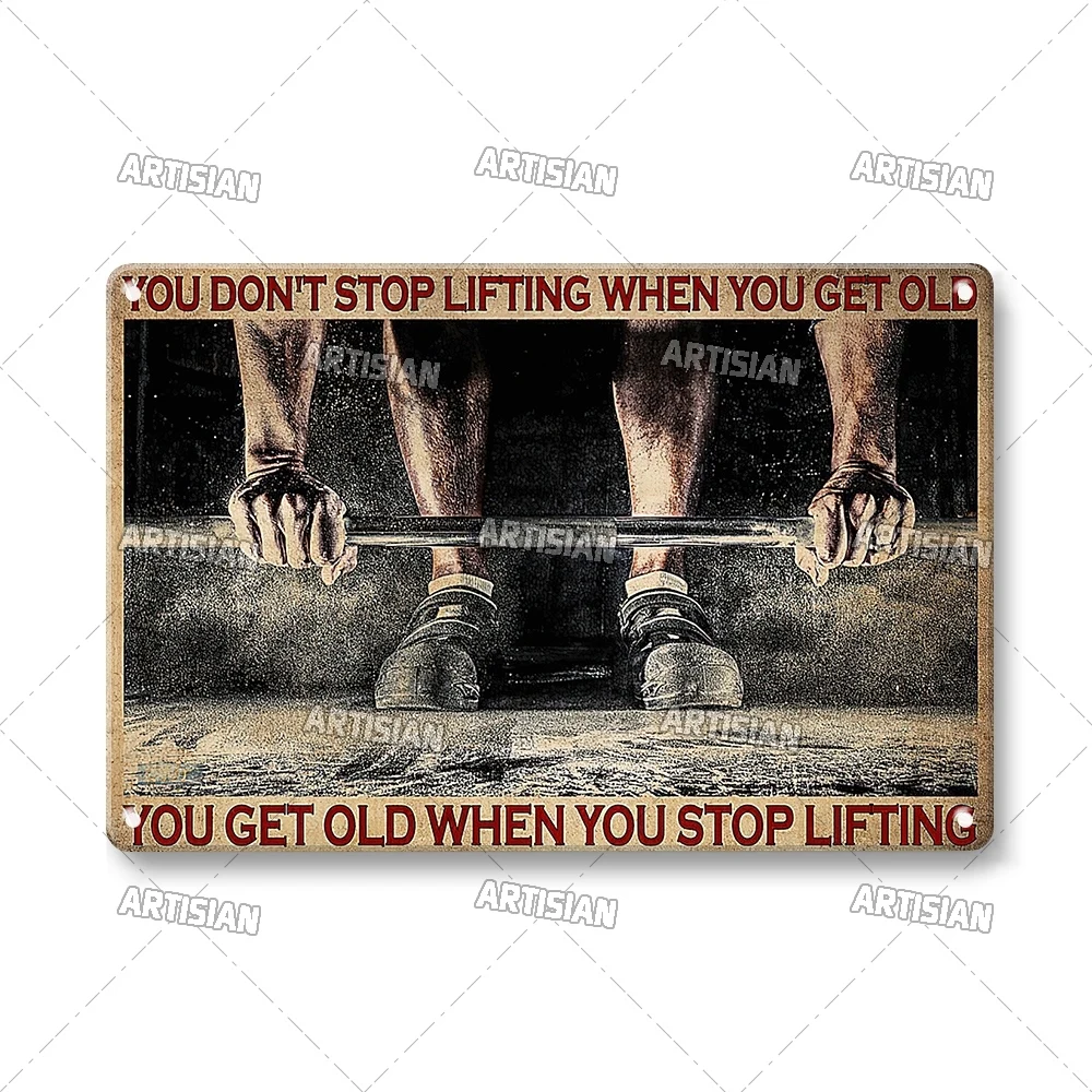 

ARTISIAN Металлический знак для спортзала