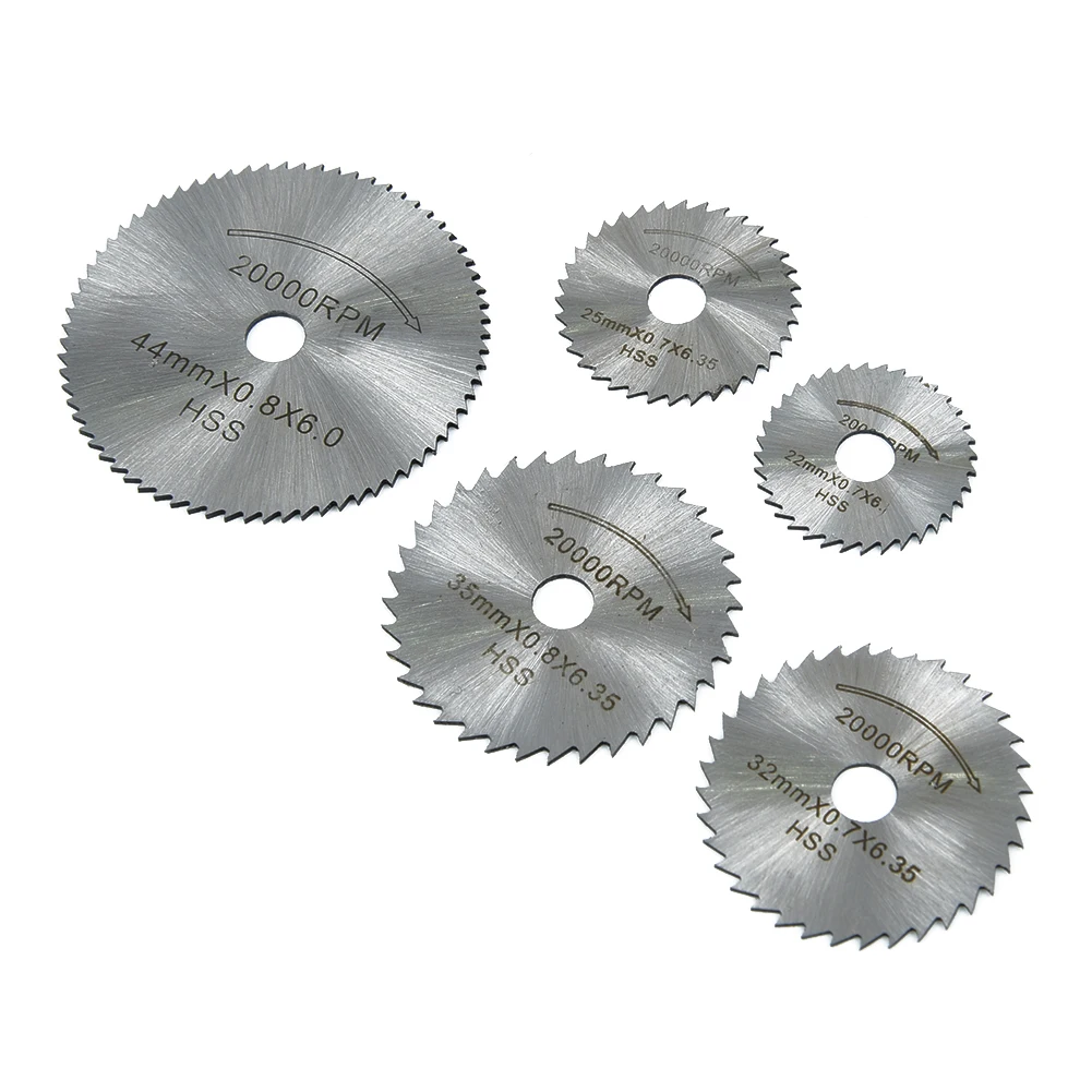 

Rotary Tool HSS Cutting Disc For Wood Plastic Aluminum Cut Off Mini Accessories With Mandrel Cutting Durable High Quality