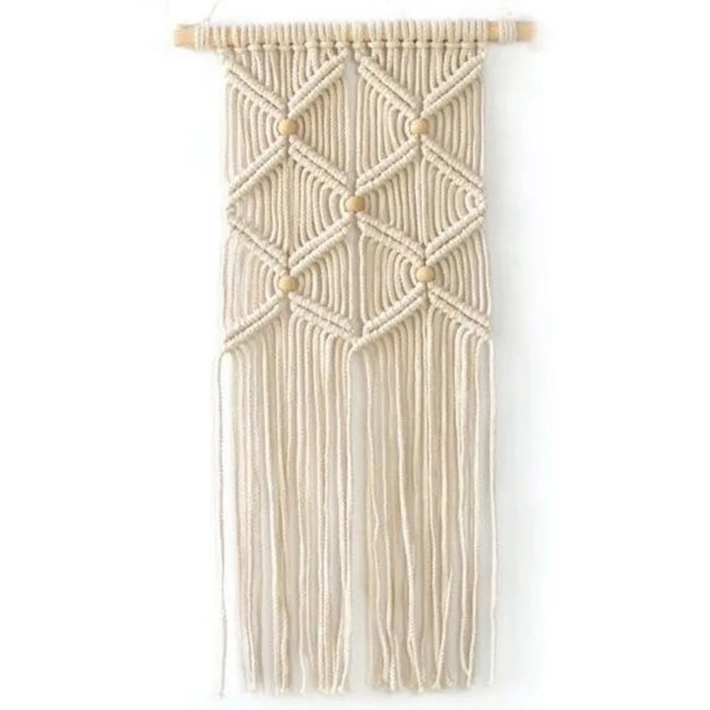 

Cotton Rope Macrame Cord Natural Stringtwisted Soft Hangers Yarn Knitting Craft Jutethin White Bulk Paracord