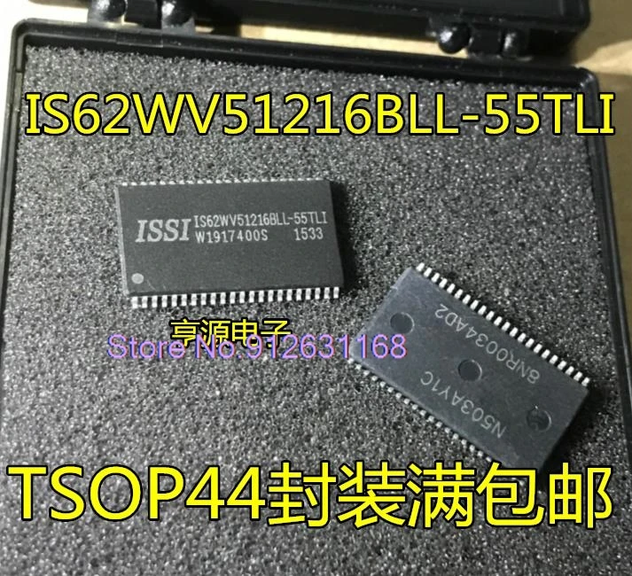 (10 шт./партия) IS62WV51216BLL -55TLI TSOP44 IS62WV5128BLL-55TLI TSOP32