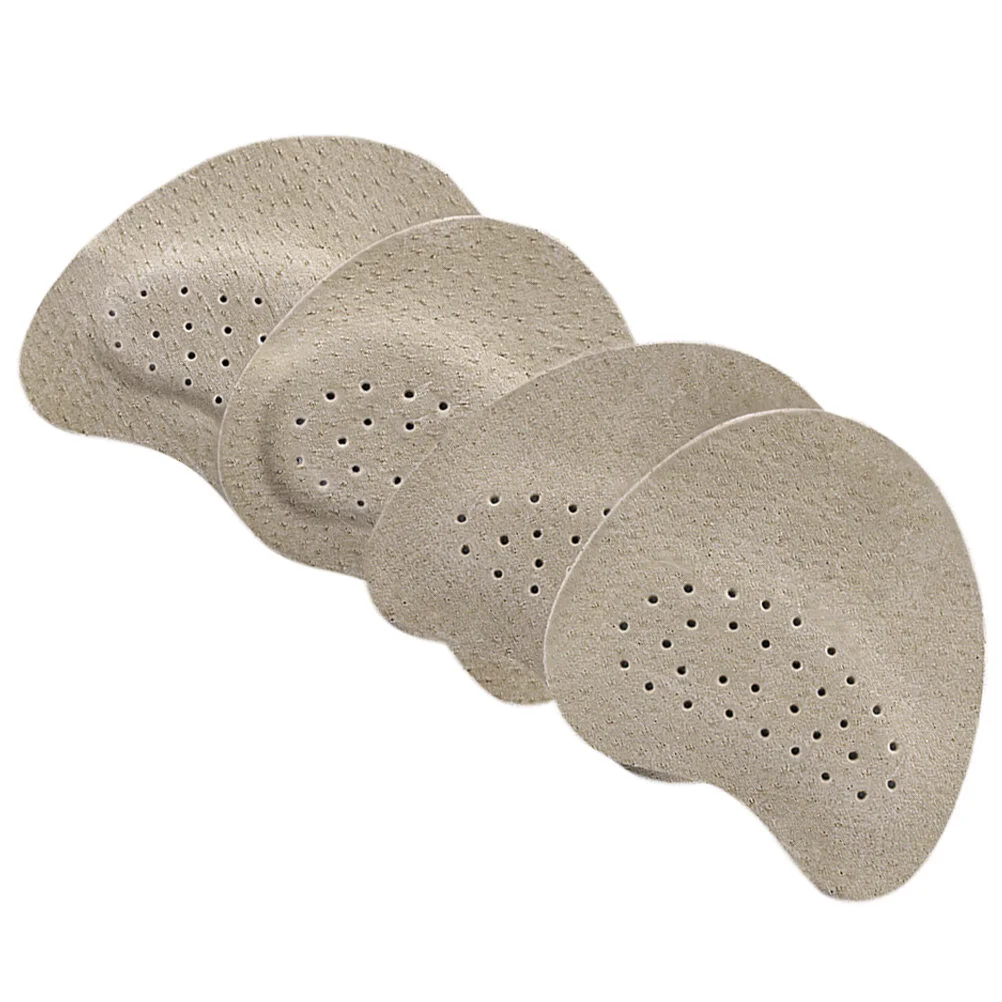 

2 Pairs Forefoot Rest Adhesive Shoe Sole Protectors Support Pads Girl High Heels Non-slip Grips Foam Inserts