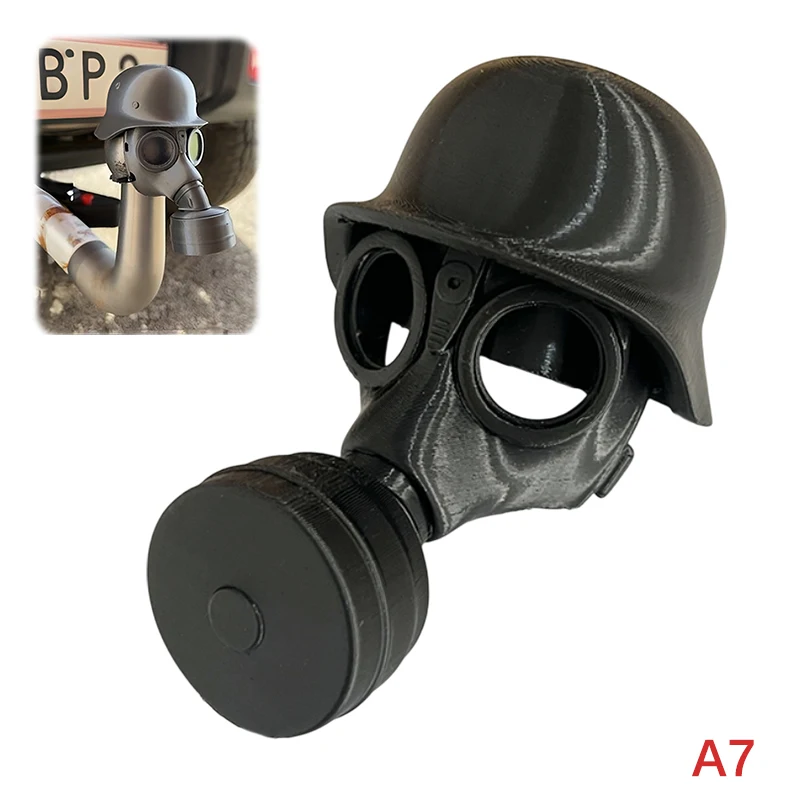 

Крышка сцепного устройства прицепа с 3D-печатью со стальным шлемом и противогазом Крышка шарикового сцепного устройства прицепа предотвращает ржавчину трубки приемника