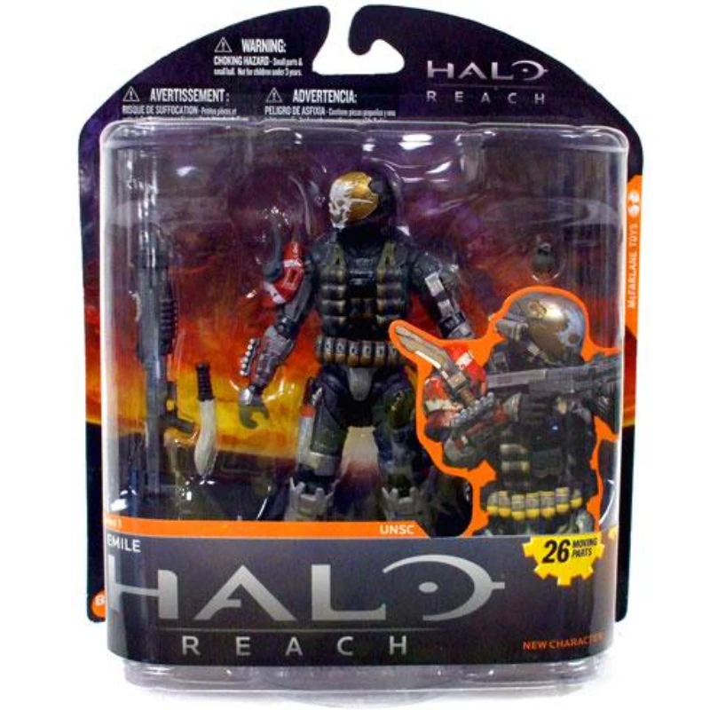 

Halo Reach The Spartan Noble-Four Emile A-239 Freezer Compartment Toys Hobbies Anime Action Figure Model Dolls Toys Kids Gift