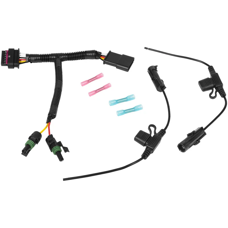 

97109-0925 подсветка, адаптер DRL, жгут проводов, совместимый с 2018-2023 Jeep Wrangler JL 2/неограниченный 4-дверный и гладиаторский JT