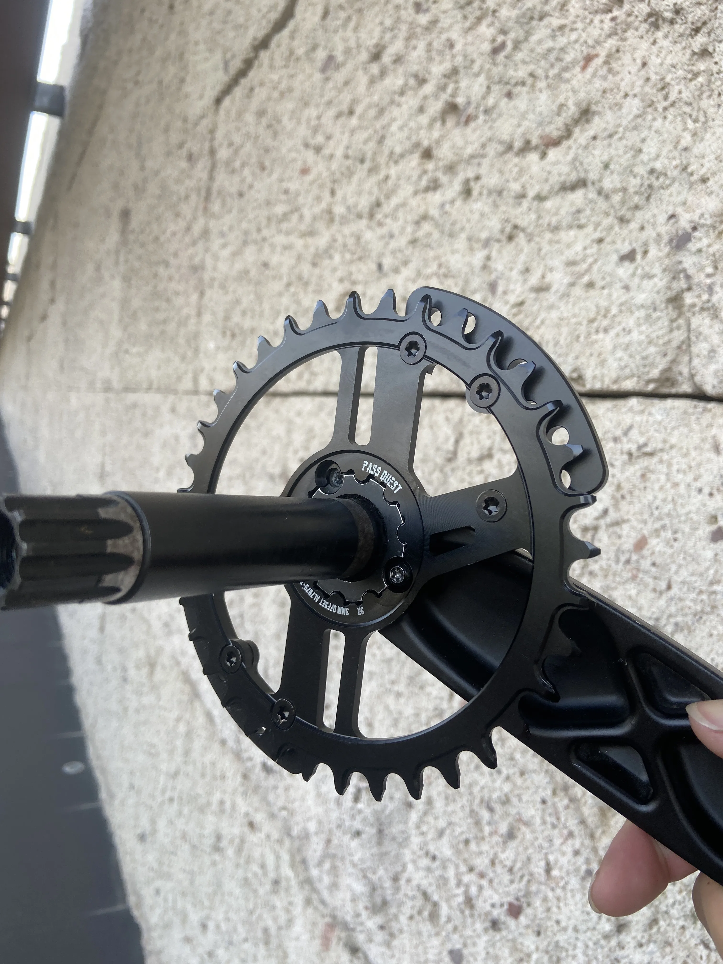 PASS QUEST New XX Eagle спецификация с 3 гвоздями узкая защитная пластина ремня широкими