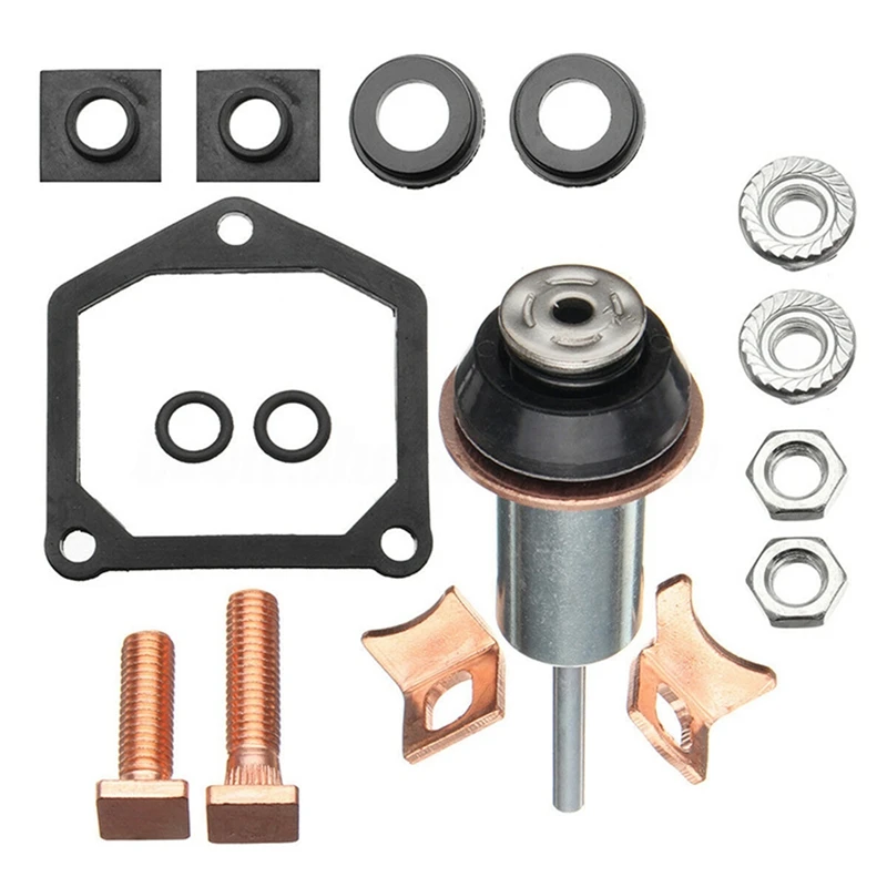 

Starter Solenoid Repair Rebuild Kit Contacts Parts Fit for Toyota Subaru 228000-6660, 228000-6662, 228000-6663