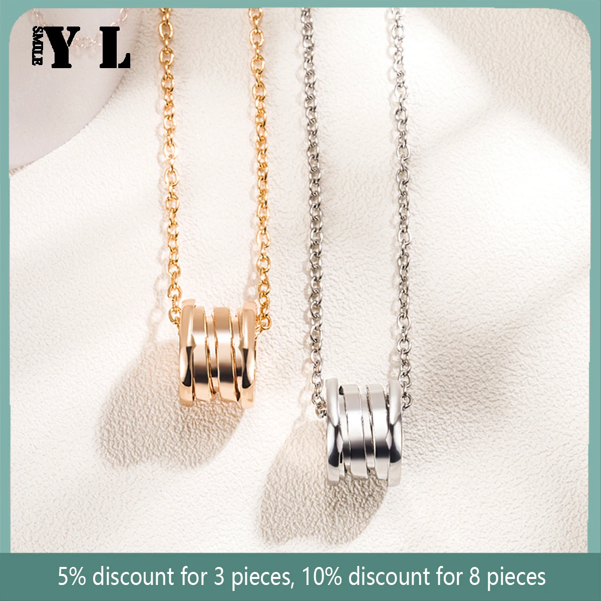 

European Popular Brand 925 Sterling Silver Spring Pendant Necklace Women's and Men's Fashion Luxury Jewelry Party Gift