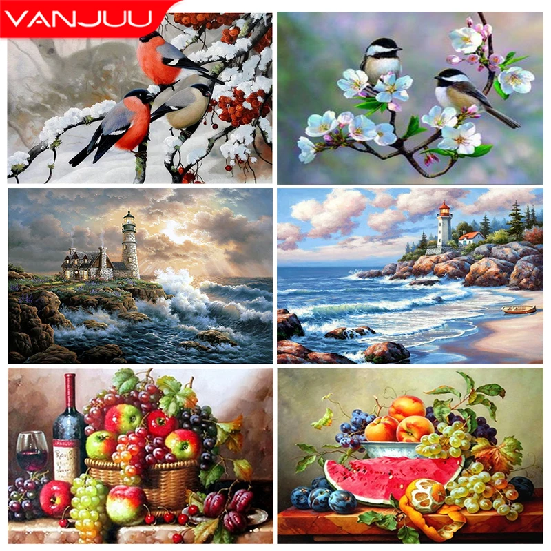 

Алмазная 5D картина «сделай сам», животное, птица, пейзаж, круглый крест, вышивка, мозаика, искусство стразы, домашний декор, подарок